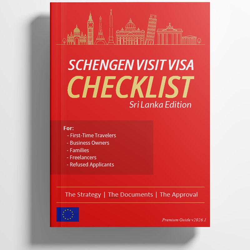 Schengen Visit Visa Checklist Sri Lanka Edition